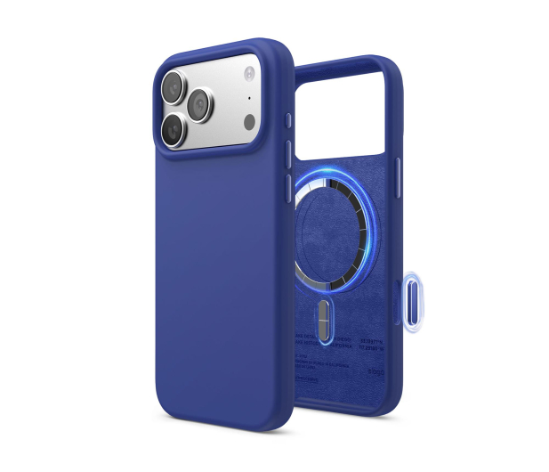 Elago Magsafe Silicon Case do iPhone 17 PRO Max Cobalt Blue ES17MSSC69PRO-CBL - 1360530 - zdjęcie